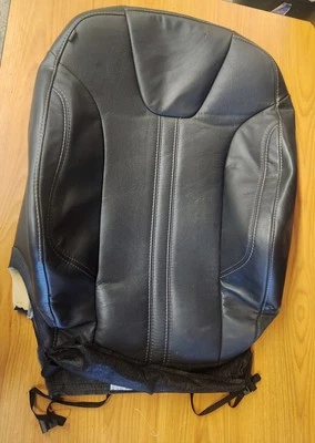 Conjunto de funda de cojín lateral Passeng original Ford Focus 2012-2014. Cuero gris Foto 1 de 4