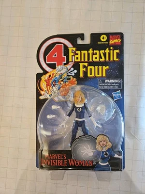 Marvel Legends Fantastic Four Mujer Invisible Tarjeta Retro 6" Figura de Acción NUEVO  Foto 1 de 2