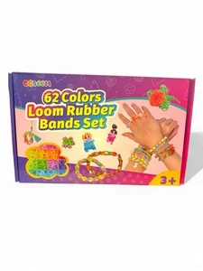 CGBOOM 5000+ Loom Bänder Set, 62 Farben für Armbänder mit Mehr Zubehör - Bild 1 von 1