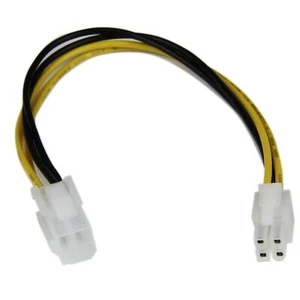 8in ATX12V 4 Pin P4 CPU Power Extension Cable - M/F - Power extension cable -... - Picture 1 of 7
