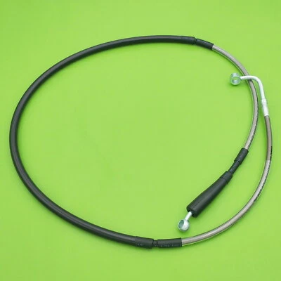 Front Braided Brake Hose Line For SUZUKI RM125 RM250 1999 2000 2001 2002 2003 - Image 1 of 3