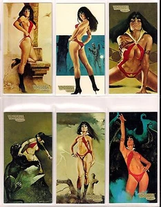 Juego paralelo VAMPIRELLA GOLD 1995 (72) Galería Topps en hojas - Imagen 1 de 3