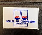 Scales Air Compressor Patch NEW Iron-on/Sew-on