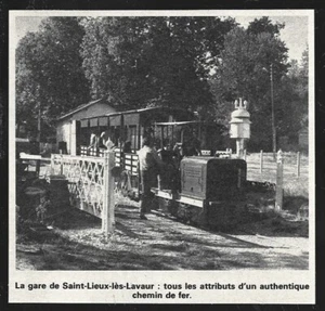 1977  --  PETIT TRAIN EN GARE DE SAINT LIEUX LES LAVAUR . 4A441 - Imagen 1 de 1