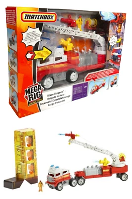 Nuevo Mattel/Caja de cerillas MEGA RIG Sistema de construcción Blaze Brigade - MUY RARO Foto 1 de 2