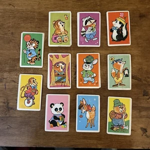 ML Vintage Animal Rummy Card Game Whitman 1981 - Picture 1 of 2