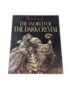 The World of the Dark Crystal Large paperback Book Brian Froud 1982 READ DMG - Picture 1 of 13
