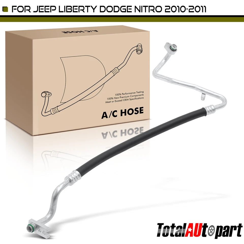 Nuevo conjunto de manguera de línea de succión de aire acondicionado para Dodge Nitro Jeep Liberty 2010-2011 3,7 L Foto 1 de 4