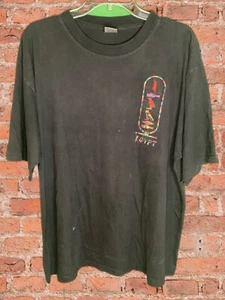 Darwish Black Egypt Shirt Colorful Hieroglyphs Embroidery 100 Egyptian Cotton - Picture 1 of 4