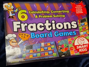 Smart Kids Fractions Board Games - Calculate and convert Fractions - Picture 1 of 5