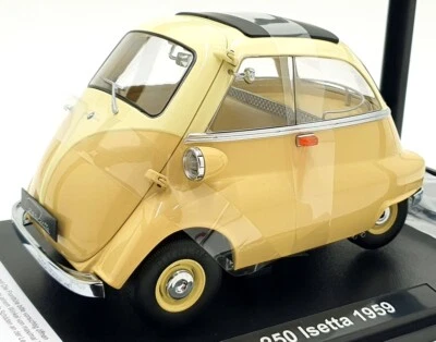 KK Scale 1/12 Scale Diecast KKDC120041 - BMW Isetta 250 1959 - Cream - Image 1 of 4