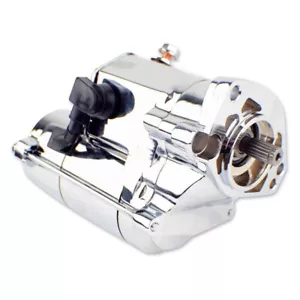 NEW CHROME PROTORQUE 1.8Kw STARTER FOR 1994-06 Harley Davidson (Except 06 Dyna) - Picture 1 of 2