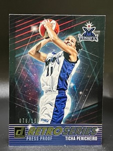 Ticha Penicheiro 2019 Donruss WNBA #3 Retro Series insert Press Proof SP 76/199