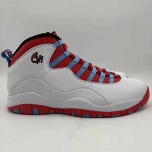 Air Jordan 10 Retro White City Pack - Chicago Athletic Shoe 10.5 Mens 310805-114 - Picture 1 of 9
