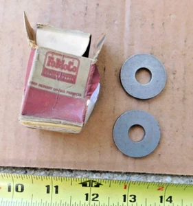 2 NOS CAMSHAFT SPROCKET WASHERS 1956-62 FORD FULL-SIZE CARS 1960-64 MERCURY 1957 - Bild 1 von 2