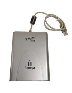 Iomega CRE-01A Floppy Plus 7-in-1 Card Reader USB CF/MICRODRIVE SM/SD/MMC/MS- - Photo 1/3