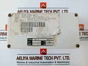 Salen & Wicander Marine PSU 2 Analyser Gas Detect System 24 Vdc - Bild 1 von 9