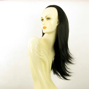 DT Half wig HairPiece extensions long dark chestnut brown wick 24.4 REF :13/2 - Imagen 1 de 7