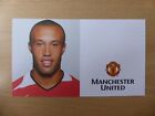 2004-05 Mikael Silvestre Unsigned Manchester United Club Card (13050)