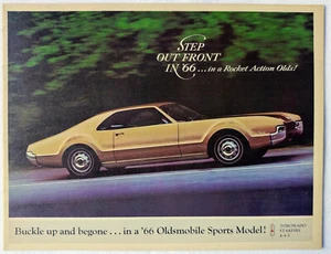 Oldsmobile Sports Models 1966 folleto de ventas originales 442 Toranado Starfire - Imagen 1 de 5