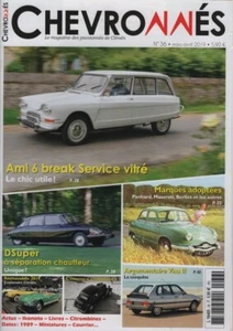 CHEVRONNES 36 CITROEN AMI 6 BREAK SERVICE 1968 DSuper SEPARATION CHAUFFEUR 1970 - Imagen 1 de 2