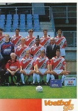 398 TEAM TEAM SQUAD # NETHERLANDS FC.UTRECHT STICKER PANINI VOETBAL 96