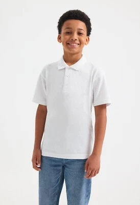 Uneek Polo Shirt Kids Childrens School Top Uniform Durable Colourfast Boys Girls - Image 1 of 4