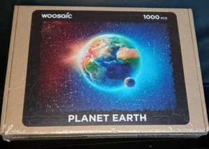 NEW WOOSAIC PLANET EARTH FIGURED WOODEN PUZZLES. ROYAL SIZE. LIMITTED EDITION! - Picture 1 of 5