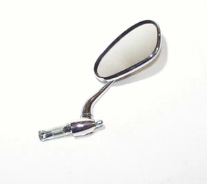 RÜCKSPIEGEL OVAL V2A 22MM KLAPPBAR LENKERINNENBEFEST. GUSSARM RE - AWO, IFA 029 - Bild 1 von 1