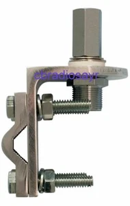 2 Way Single Groove Mirror Mount for 3/8 CB Radio Antenna Aerials - Picture 1 of 3