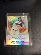 2019 Topps Finest Finest Origins Auto Jacob deGrom #FOA-JD Auto Gradeable