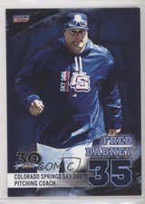2017 Choice Colorado Springs Sky Sox Fred Dabney #32