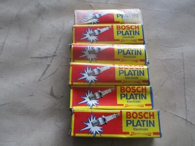 SET OF 6 NEW BOSCH PLATIN Spark Plugs HR7MPP  - ONLY £3 PER PLUG incl post - Image 1 of 4