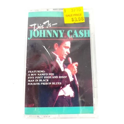 This Is Johnny Cash 1985 Cassette Outlaw Country Hits Compilation  Brand New  - Image 1 of 4