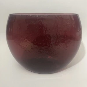 Blenko No. 961L Amethyst Flat Sided Vase, Winslow Anderson - Picture 1 of 11