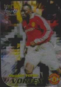 FOOTBALL  CARDS  MANCHESTER UNITED 1999 VORTEX  DWIGHT  YORKE  V 5 - Picture 1 of 2