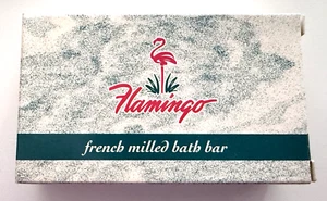 FLAMINGO Las Vegas Hotel and Casino Soap French Milled Bath Bar Rare Collectable - Picture 1 of 3