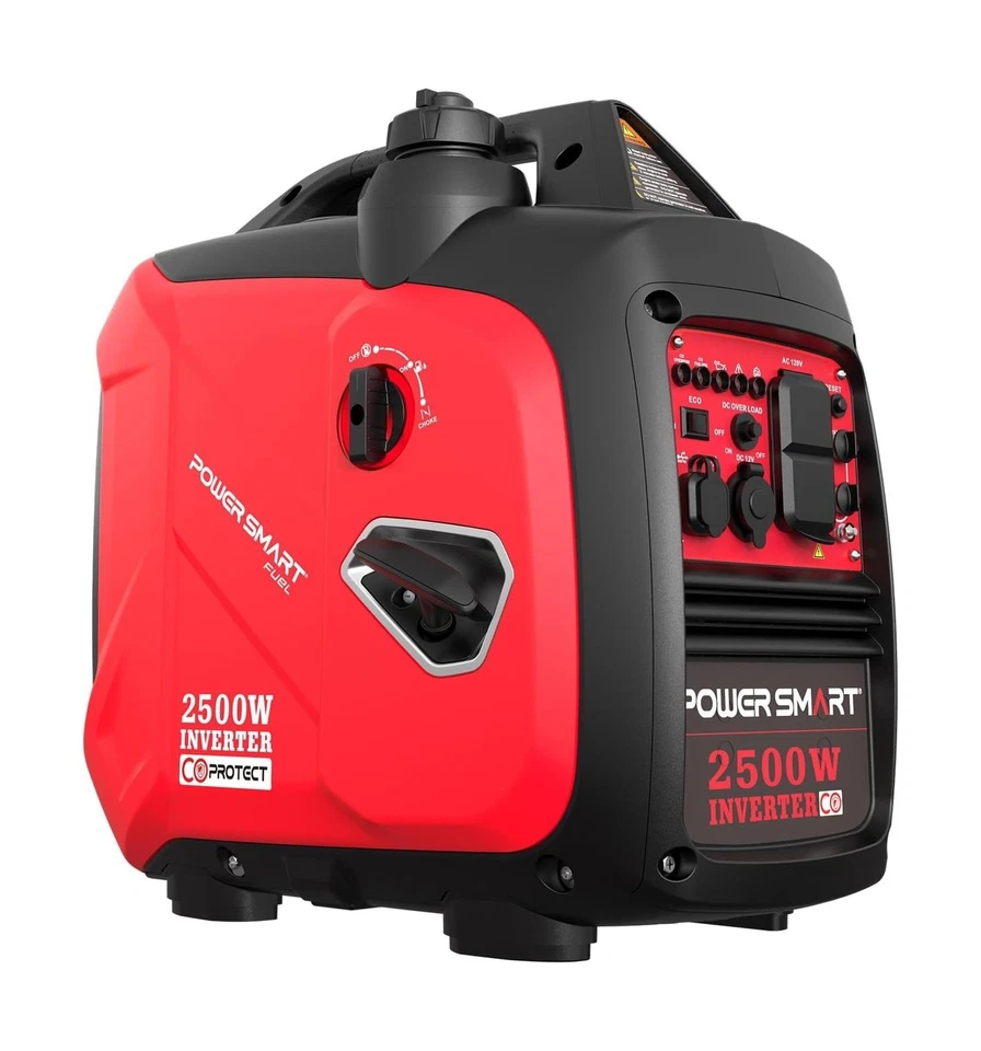 HB5020C 2500W Inverter Generator Manual Start Fuel Efficient with CO Alarm...