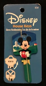 Disney Mickey Mouse House Key KW Uncut BRAND NEW - Picture 1 of 2