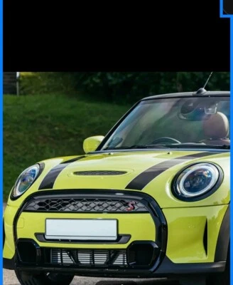 Mini Cooper Racing Stripes. Negro Foto 1 de 4