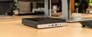 NEW HP EliteDesk G5 Ryzen 5 Pro Radeon Graphics 1TB PCIe SSD 16GB Win10 Mini PC - Picture 1 of 8