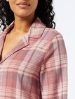 Iris & Lilly Women's Long Sleeve Flannel Pyjama Set Size UK 12 14 16