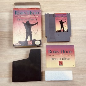 Robin Hood Prince Of Thieves NES Nintendo USA Americano BOXATO Gioco Funzionante