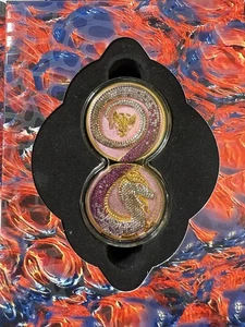 🐉2020 2 x 1 oz Germania Bestias Fafnir Plata Dorada con Cristales - De Colección de 100 - Imagen 1 de 8