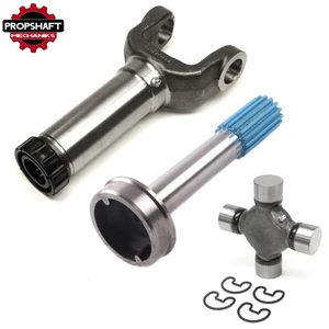 Driveshaft Stub Shaft, Slip Yoke + U Joint Kit 1550 Series Tube Dia 3.500"x.095" - Picture 1 of 4