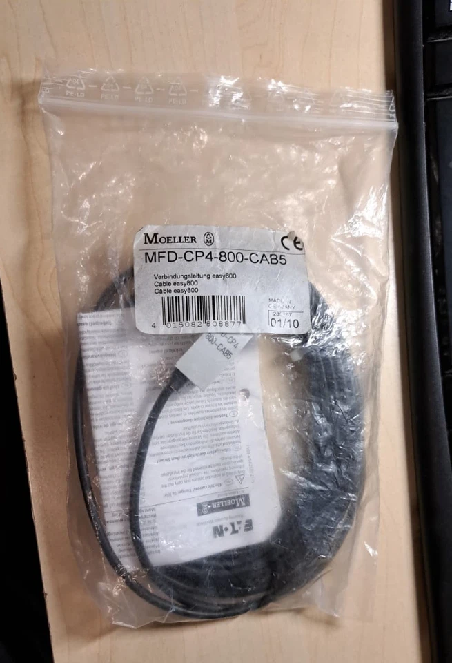 Eaton, Moeller, Anschlußkabel MFD-CP4-800-CAB5, Neu, OVP,  Rechnung - Image 1 of 1