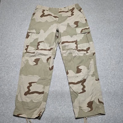 Desert Camo DCU Cargo Pants Medium Short Army Combat Mens USGI - Image 1 of 4