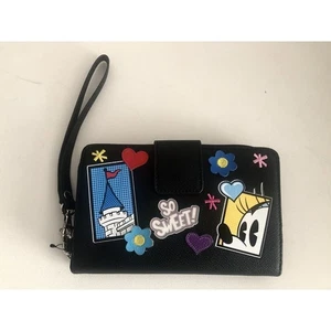 Disney Parks So Sweet Clutch Kalbsleder Geldbörse - Neu mit Etikett - Kostenloser Versand - Minnie Mouse - Bild 1 von 5