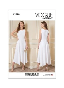 Vogue Misses' Petite Fitted Dress Sewing Pattern Kit, Design Code V1878, Size... - Picture 1 of 4