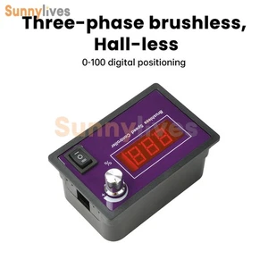 10-55V15A Brushless DC Speed Controller 3-Phase Motor Controller Forward/Reverse - Picture 1 of 24